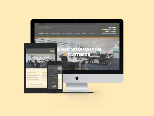 Palmer Situmorang Website Design Concept Responsive